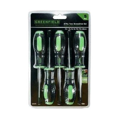 Greenfield 5pcs Torx Screwdriver Set | Greenfield by KHM Megatools Corp. Greenfield 5pcs Torx Screwdriver Set | Greenfield by KHM Megatools Corp.